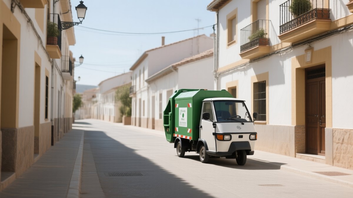 Punto limpio móvil por los núcleos de población 3