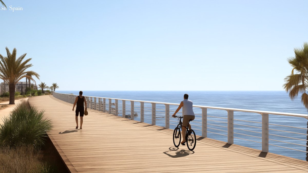 Senda Litoral: paseo peatonal y ciclista continuo entre municipios 2